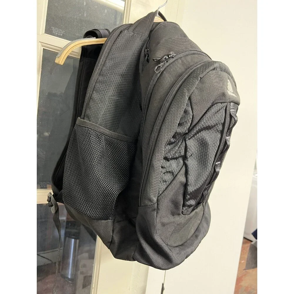 Adidas Prime Unisex Backpack  School‎ College Travel Plane Carry On Black, White